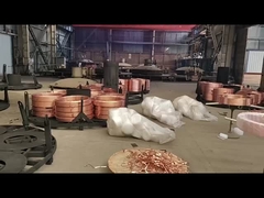 কপার টিউব কপার পাইপ C11000 C10200 C12000 C12200 এয়ার কন্ডিশনার জন্য গোলাকার ওভাল কপার পাইপ