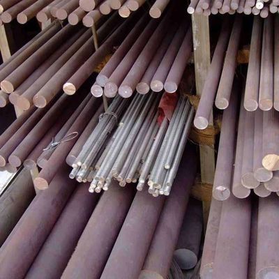 Color Coated Steel Grade 42CrMo4 25mm Steel Round Bars ASTM SA266gr2 Alloy Steel