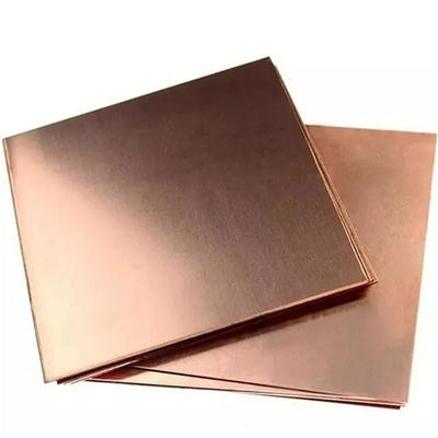 5mm 10mm 20mm C1100 Copper Plate Cutting C11000 C12200 Electrolytic Tungsten Copper Sheet