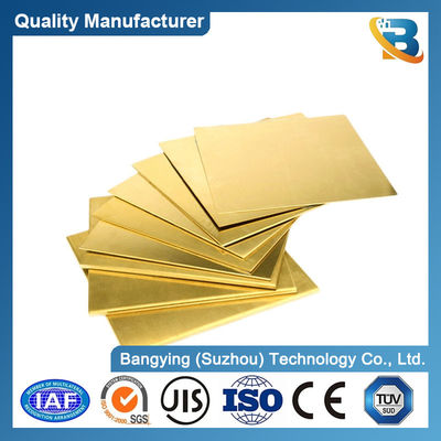 1500X 3050 X 1.5mm Customized Thickness C26800 C27200 Shiny Brass Copper Sheet Plate