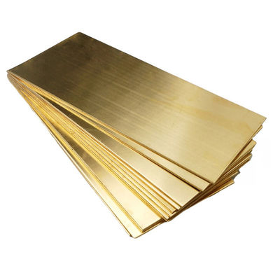 1500X 3050 X 1.5mm Customized Thickness C26800 C27200 Shiny Brass Copper Sheet Plate