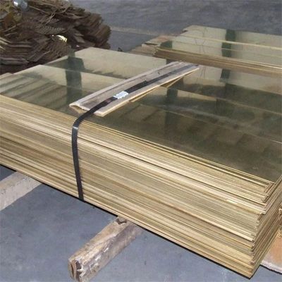 1500X 3050 X 1.5mm Customized Thickness C26800 C27200 Shiny Brass Copper Sheet Plate